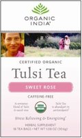 Organic India Tulsi Tea Sweet rose
