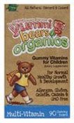 Yummi Bears Organics Multi-Vitamin Gummy Vitamins for Children